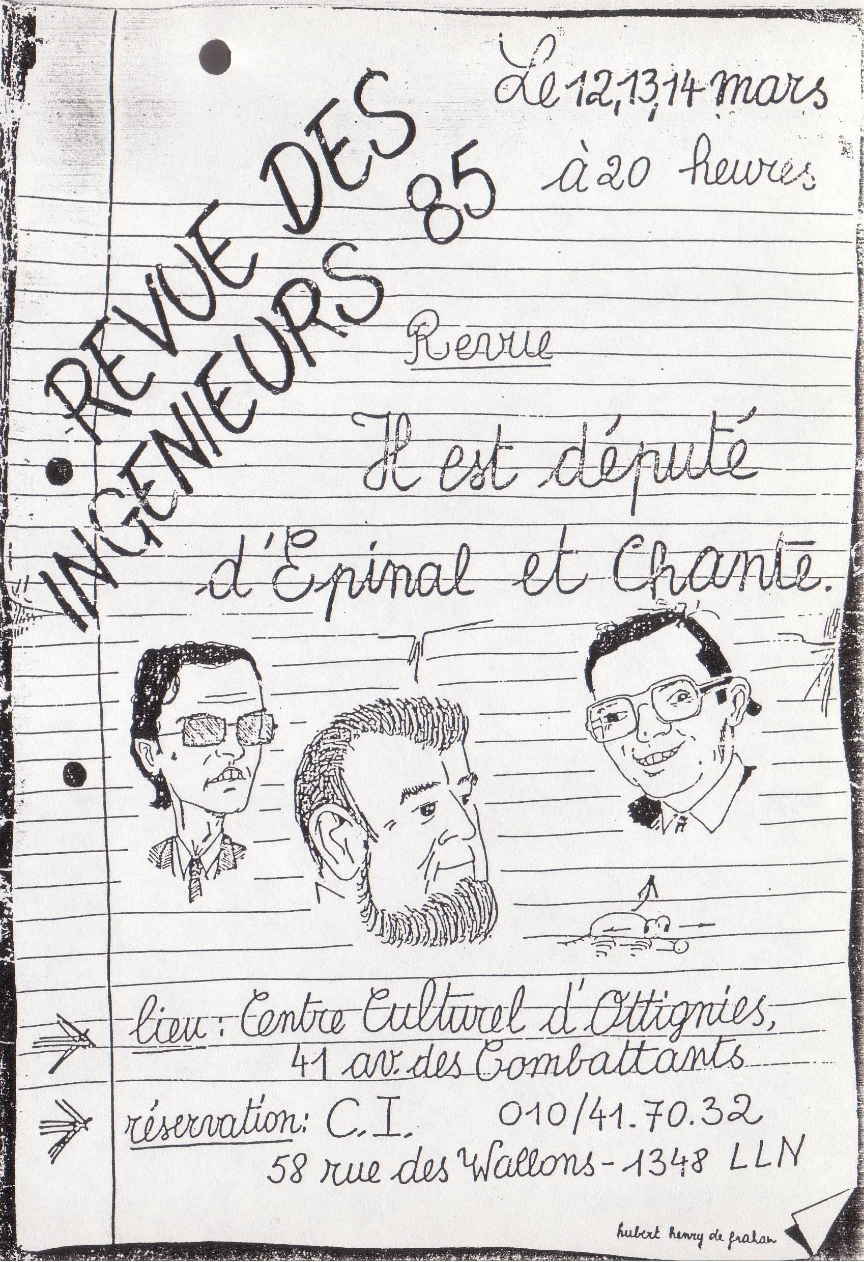 Poster revue 1985