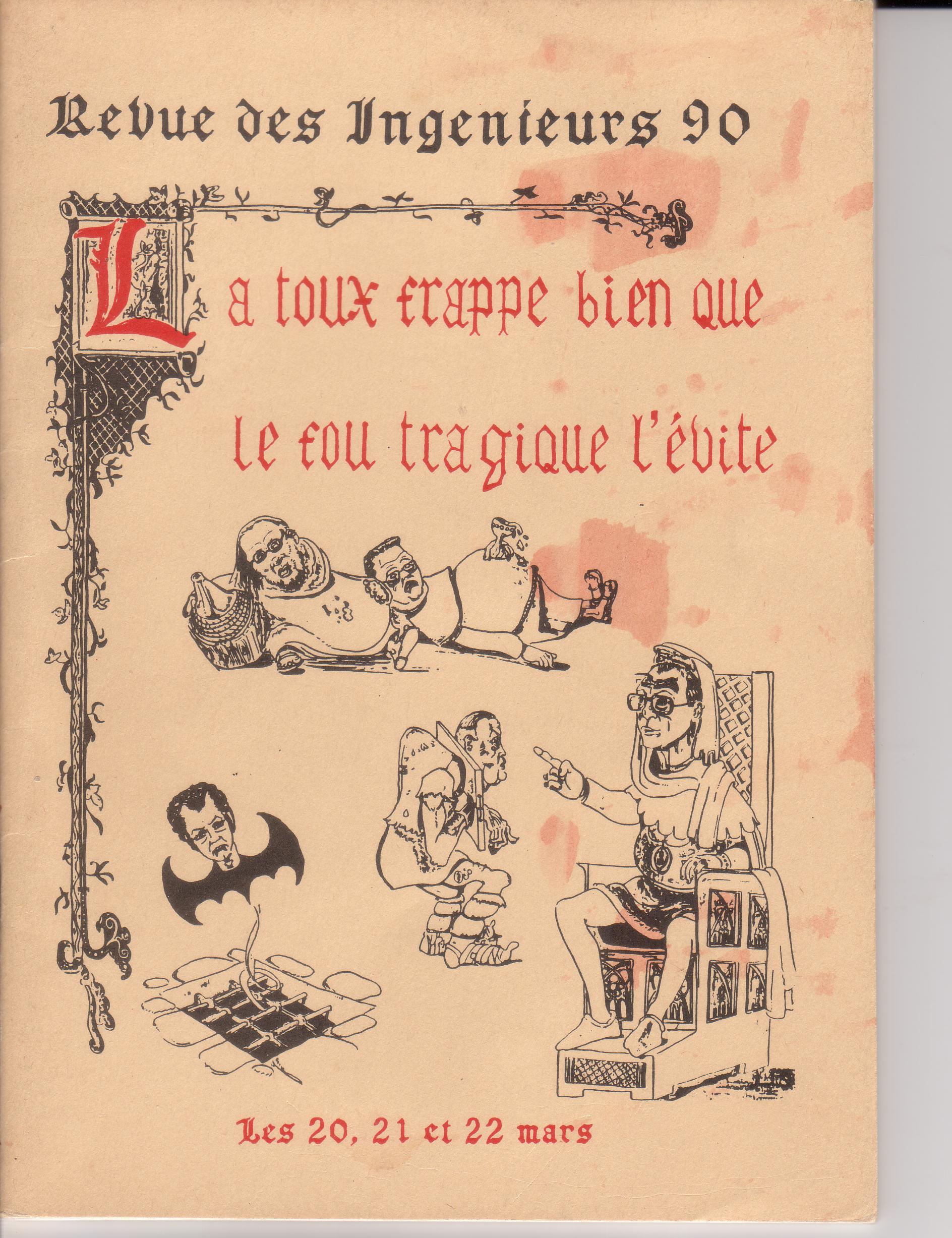 Poster revue 1990